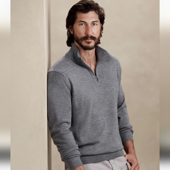 Banana Republic Other - Mens Banana Republic Raoul Merino Wool Sweater Size Extra Large Tall